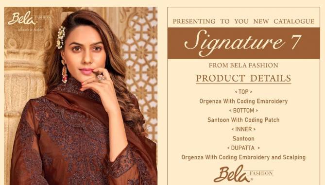 Bela Signature 7 Heavy Festive Wear Wholesale Designer Salwar Suits Catalog